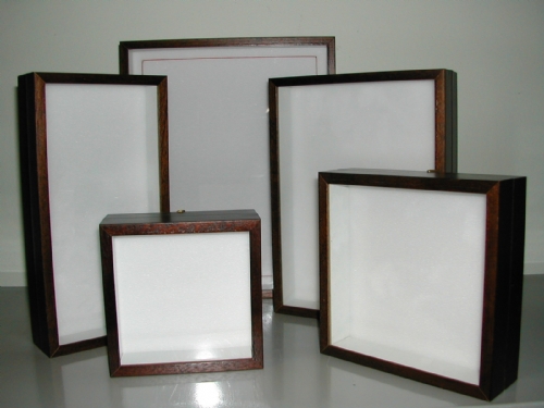 Cassette entomologiche in legno